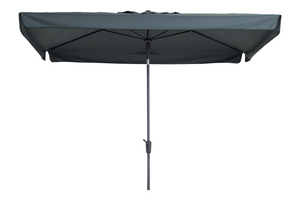 Madison stokparasol Delos luxe grey 200x300 cm.