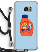 Ultra Sensitive: Samsung Galaxy S7 Edge Transparant Hoesje met koord