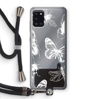 Tiny Bugs: Samsung Galaxy A31 Transparant Hoesje met koord