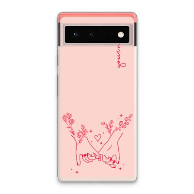 Best Friends: Google Pixel 6 Transparant Hoesje