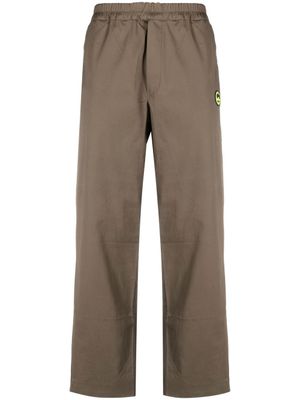 BARROW pantalon chino à taille élastiquée - Vert