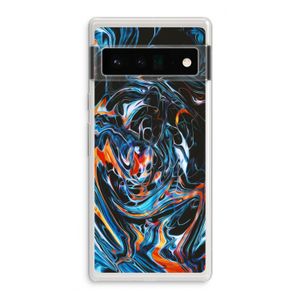 Black Unicorn: Google Pixel 6 Pro Transparant Hoesje