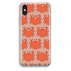 Krab: iPhone XS Max Transparant Hoesje