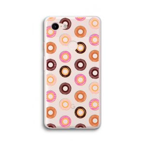 Donuts: Google Pixel 3 XL Transparant Hoesje