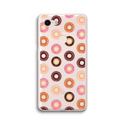 Donuts: Google Pixel 3 XL Transparant Hoesje