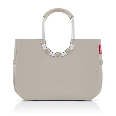 Reisenthel Loopshopper L-Herringbone Sand