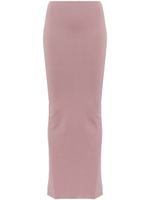 Rick Owens jupe Tank Column à coupe longue - Rose