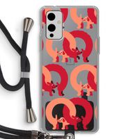 Dogs: OnePlus 9 Transparant Hoesje met koord