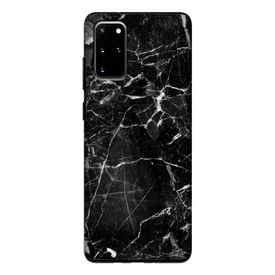 Zwart Marmer 2: Samsung Galaxy S20 Plus Tough Case