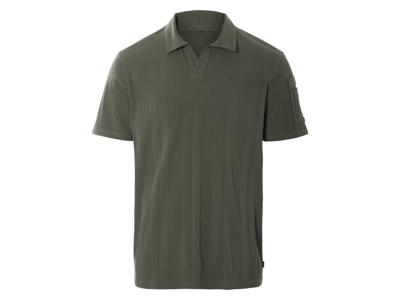 LIVERGY Heren poloshirt (Kaki, M)