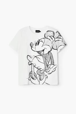 Minnie Mouse T-shirt - WHITE - L
