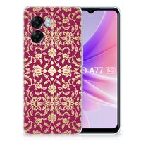 Siliconen Hoesje OPPO A77 | A57 5G Barok Pink - thumbnail