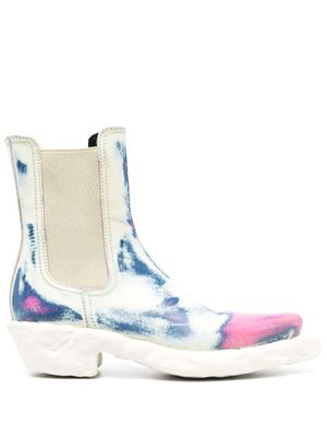 CamperLab bottines à effet usé - Tons neutres