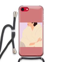 Cosy: iPhone SE 2020 Transparant Hoesje met koord