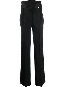 Coperni pantalon droit à taille haute - Noir