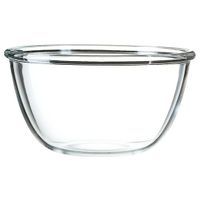 Salade schaal/slakom van glas 24 cm