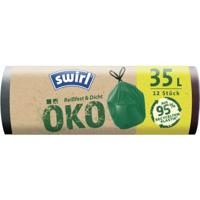 Swirl Swirl Öko-Müllbeutel mit Zugband 35L 12 Beutel