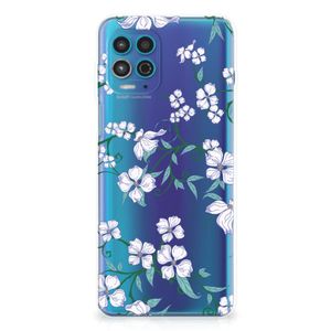 Motorola Moto G100 Uniek TPU Case Blossom White