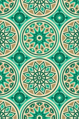 Blommie's lifestyle Buitenkleed 180x120cm C groen