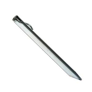 Tentharing stormband - gegalvaniseerd staal - 38 cm - haak - oog