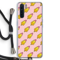 Waterijsjes: Oppo A91 Transparant Hoesje met koord Waterijsjes: Oppo A91 Transparant Hoesje met koord