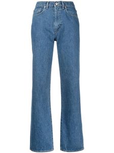 Kenzo jean droit à taille haute - Bleu