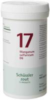 Pfluger Celzout 17 Manganum Sulfuricum D6 Tabletten