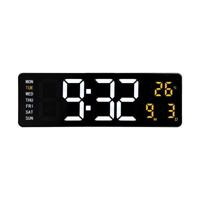 NeXtime NE-3322 Wandklok Super Digi 38,8x12,9 Cm