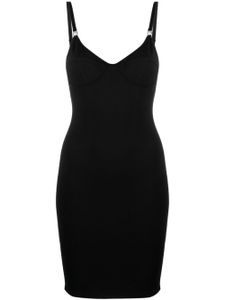 Coperni robe-bustier à coupe courte - Noir