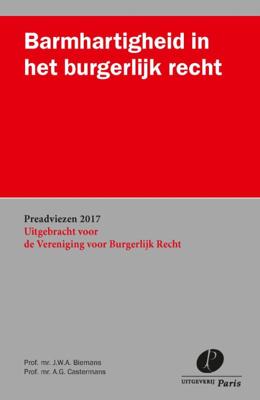 Barmhartigheid in het burgerlijk recht (Paperback)