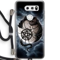 Volle maan: LG V30 Transparant Hoesje met koord