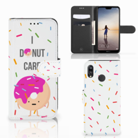 Huawei P20 Lite | Book Cover | Donut Roze