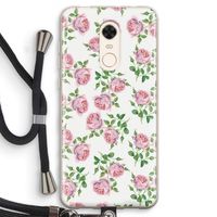 Kleine roosjes: Xiaomi Redmi 5 Transparant Hoesje met koord