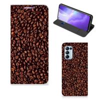 OPPO Find X3 Lite | Flip Style Cover | Koffiebonen
