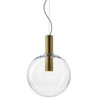 Bomma Phenomena Hanglamp - Large Ball - Helder - geborsteld goud