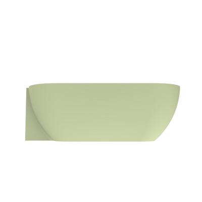Arcqua Havana Halfvrijstaand Bad - 170x80cm - links - mat pastel groen BAD707342