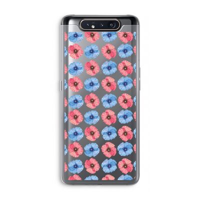 Klaproosjes: Samsung Galaxy A80 Transparant Hoesje