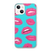 Bite my lip: iPhone 13 Transparant Hoesje
