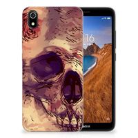 Silicone Back Case Xiaomi Redmi 7A Skullhead