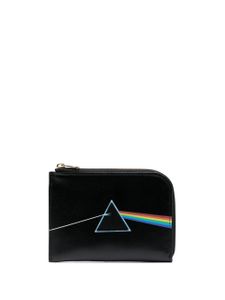 Undercover portefeuille en cuir Dark Side à fermeture zippée - Noir