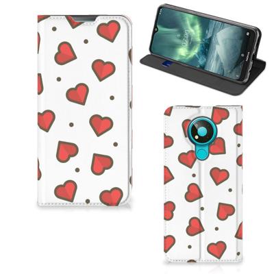 Nokia 3.4 | Hoesje met Magneet | Hearts