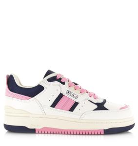 Polo Ralph Lauren Polo Ralph Lauren - Masters Sport | whit Wit Leer Lage sneakers Dames