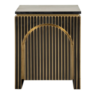 Nachtkastje Les Arcs Brushed Gold