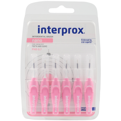 Interprox Ragers Nano Roze PHD 0.7 mm - 6 stuks