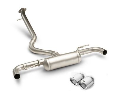 Remus uitlaat passend voor (GPF-back) Toyota Yaris GR (G16E) 1.6 Turbo - Chroom 102mm 9001211500GPF042670SGR