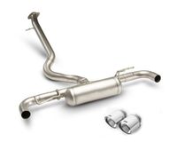Remus uitlaat passend voor (GPF-back) Toyota Yaris GR (G16E) 1.6 Turbo - Chroom 102mm 9001211500GPF042670SGR