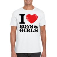 I love boys & girls t-shirt wit heren - thumbnail