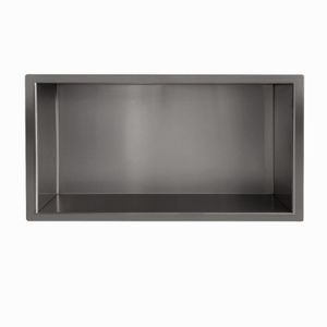 Inbouwnis BWS Sifo 30x60x10cm Gunmetal