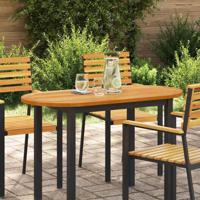 Tafelblad Olie naturel 110 x 55 x 2 cm Massief Acaciahout