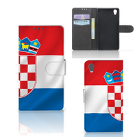 Sony Xperia Z1 Bookstyle Case Kroatië - thumbnail